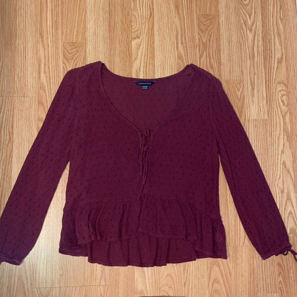 cropped dress shirt! - Picture 1 of 3
